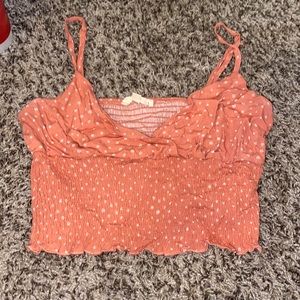 cute coral tank top